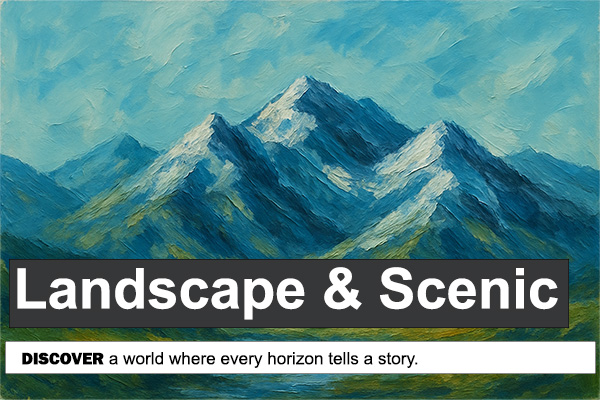 Scenic & Landscape paintings
